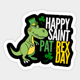 St. Pat-Rex Sticker